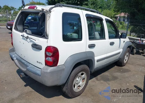 2006 Jeep Liberty Sport from USA, damaged, VIN 1J4GL48K56W119004